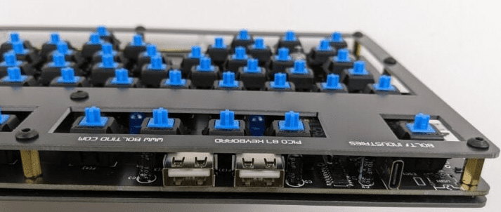 Made a PCB Mechanical Keyboard