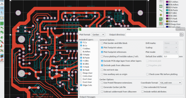 PCB Gerber file