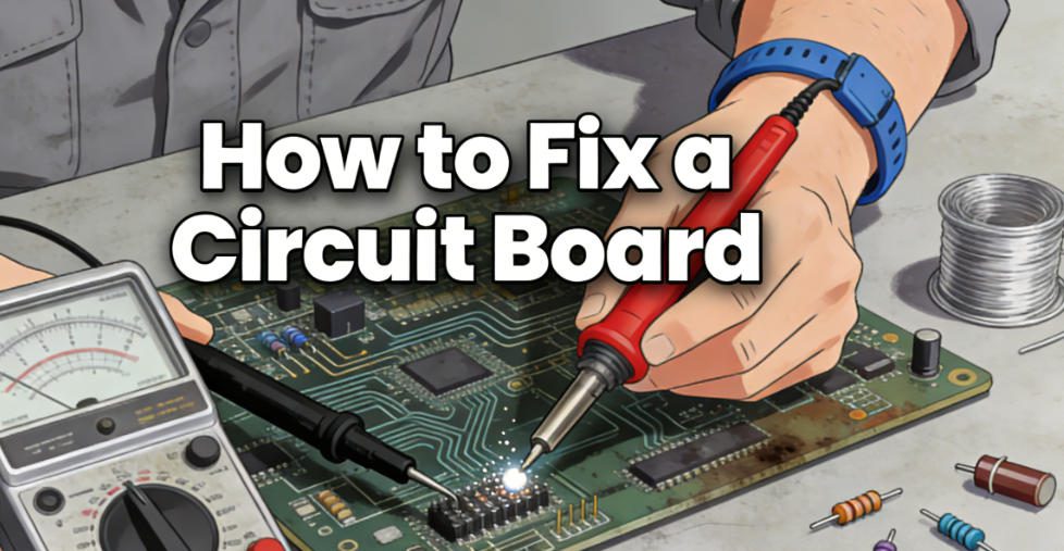 How to Fix a Circuit Board: Pro Tips for Wet, Burnt, Cracked & Damaged Boards