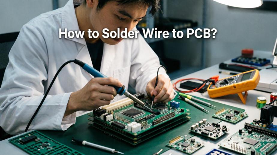 How to Solder Wire to PCB