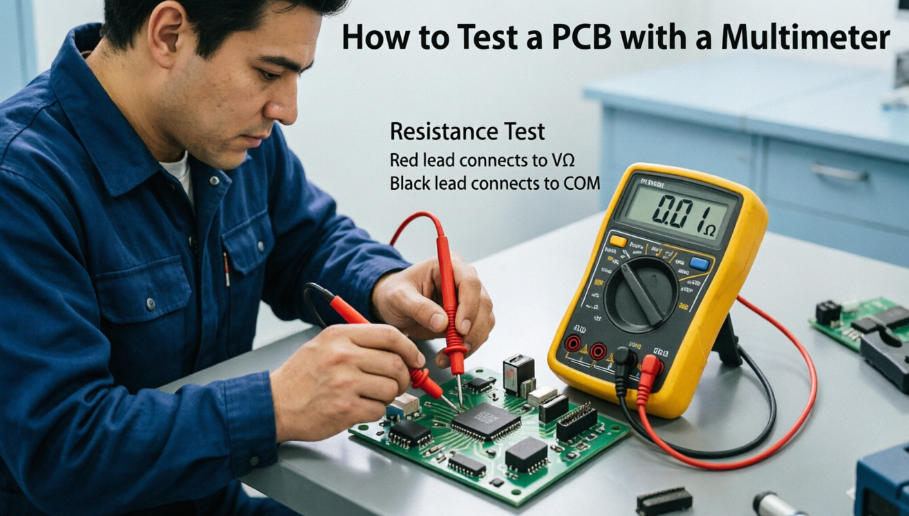 How to Test a PCB with a Multimeter