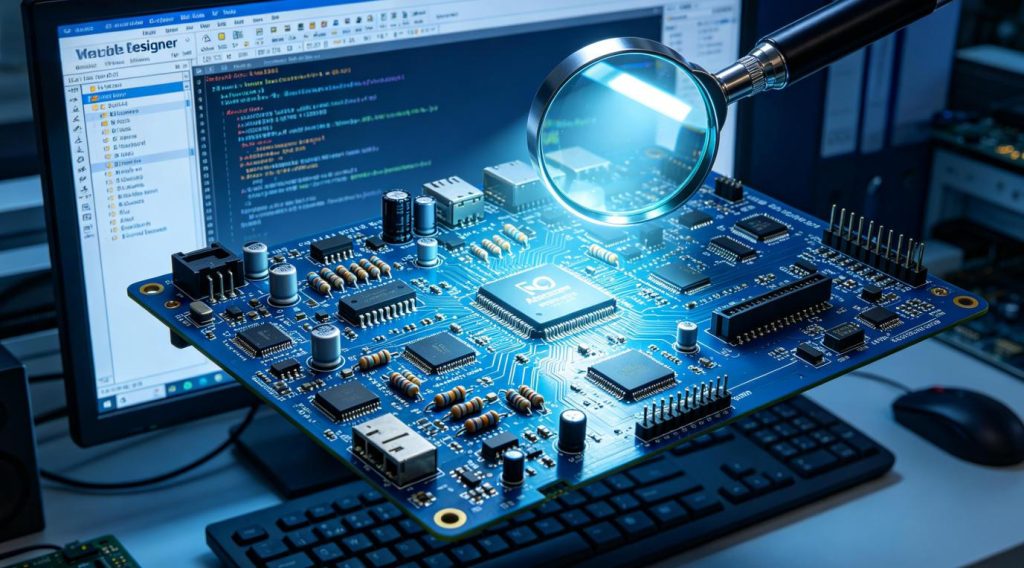 find a component in Altium PCB