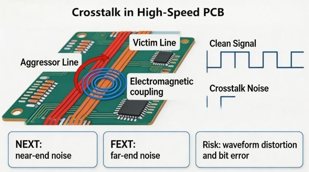 What is Crosstalk in High-Speed PCB