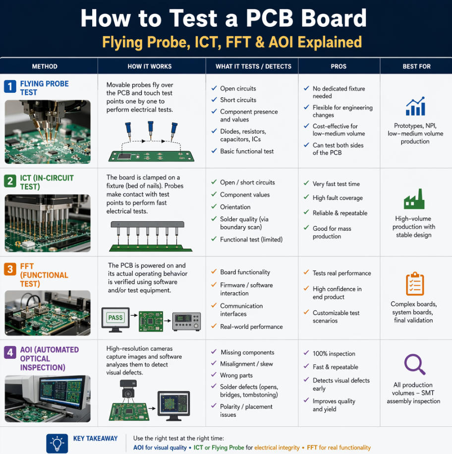 4 Methods for PCB Testing