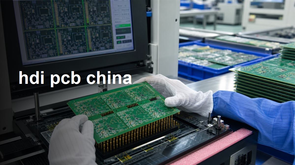 HDI PCB China manufacturing inspection scene