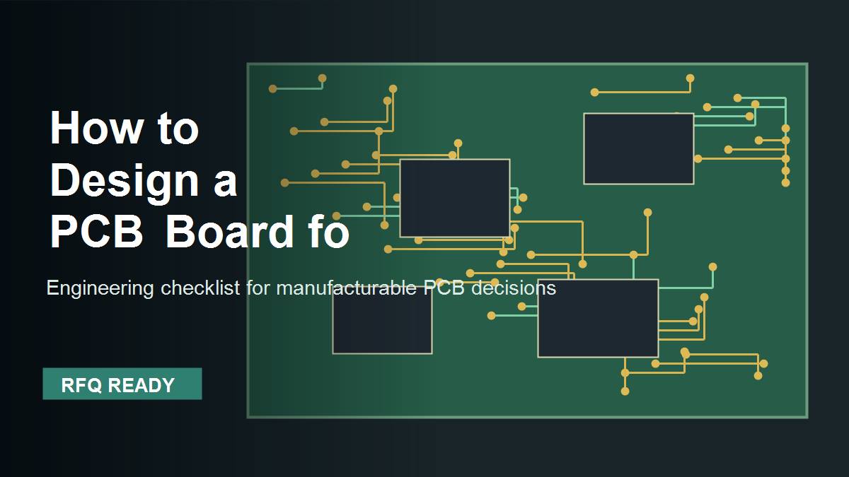 How to design a PCB board for a circuit layout review
