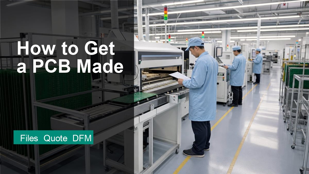 How to get a PCB made in a PCB manufacturing line