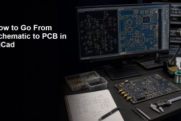 How to Go From Schematic to PCB in KiCad hero image