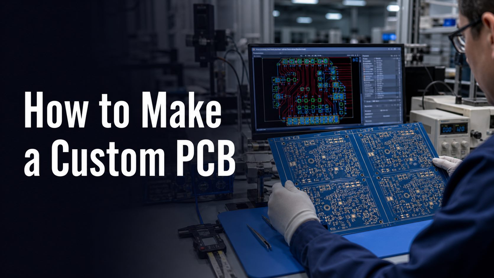 How to make a custom PCB with PCB manufacturing review