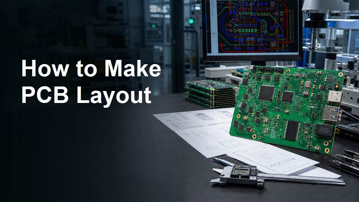 How to make PCB layout on an engineering workbench