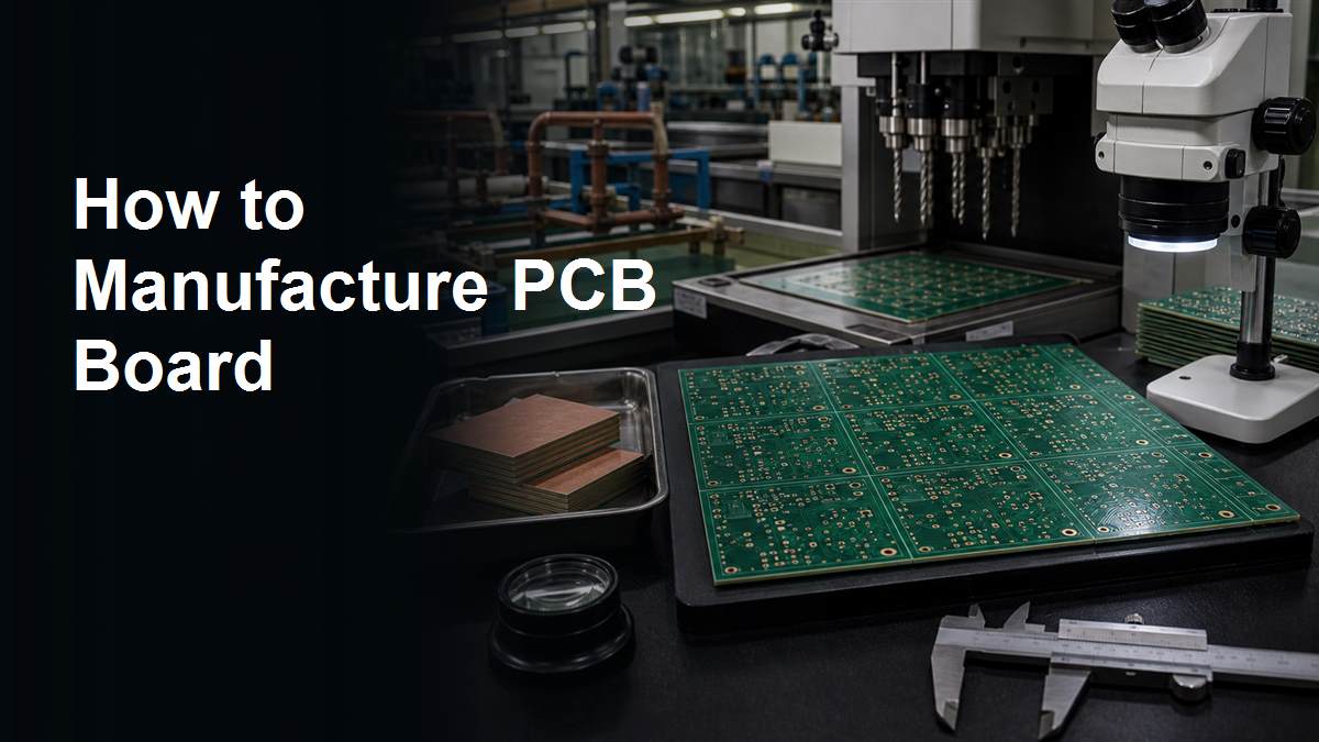 How to manufacture PCB board in a fabrication factory