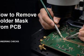 How to remove solder mask from PCB repair bench