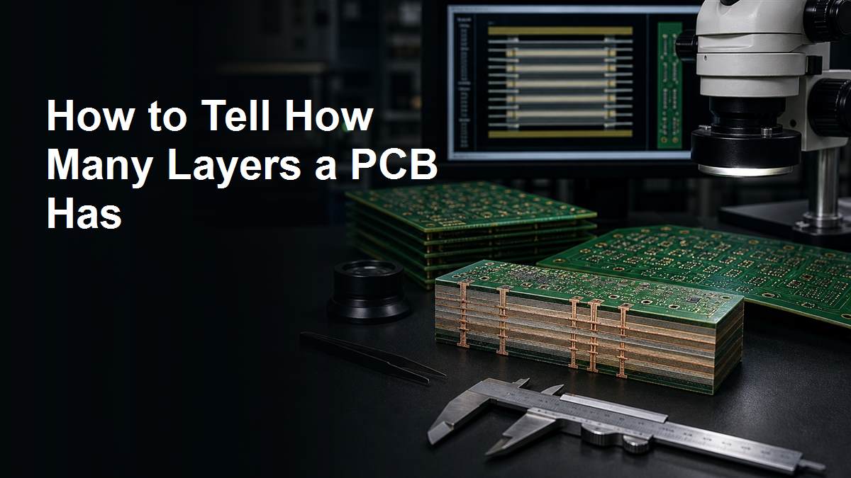 How to tell how many layers a PCB has using edge and stackup inspection