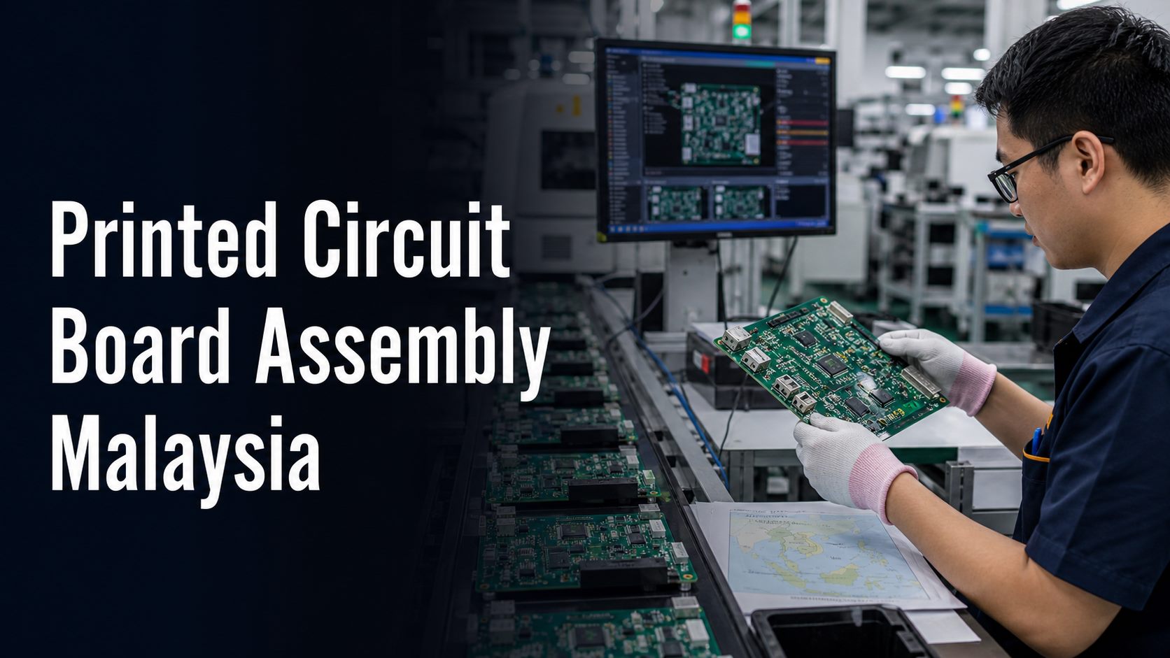 Printed circuit board assembly Malaysia OEM buyer guide with PCBA inspection scene