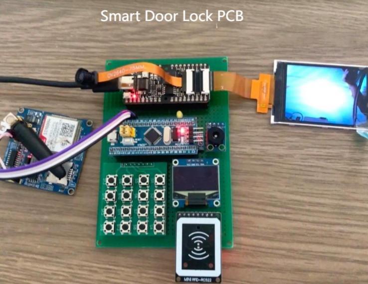 Smart Door Lock PCB