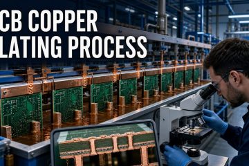 PCB copper plating line and microsection inspection