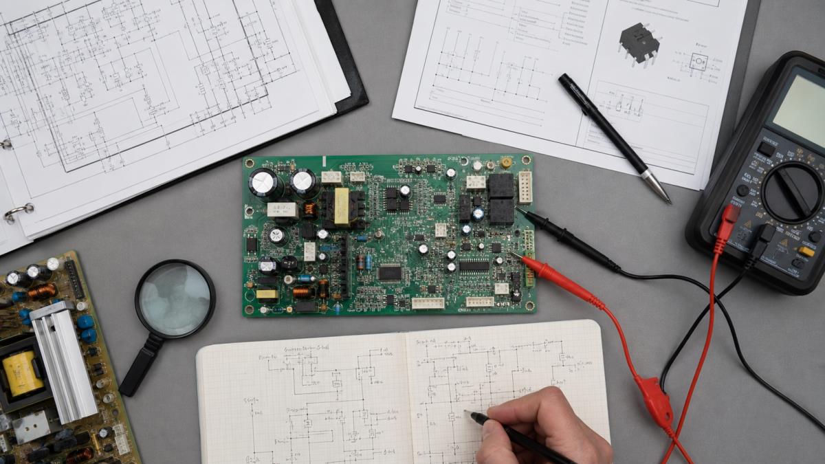PCB schematic verification workflow using board markings service manual component datasheets and continuity tracing