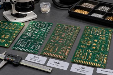 PCB Surface Finish Types: HASL, ENIG, OSP and When to Choose