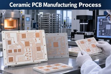 Ceramic PCB substrate manufacturing and optical inspection
