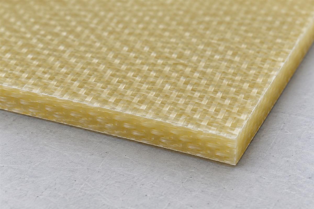 Solid glass epoxy laminate edge and reinforcement texture, AI illustration