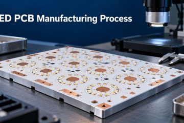 LED PCB manufacturing process and thermal inspection