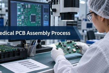 Medical PCB assembly process inspection workstation
