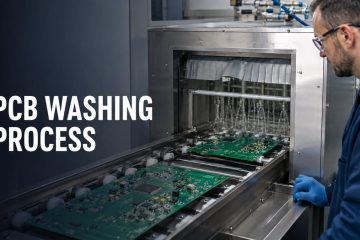 Automated PCB assembly washing equipment cleaning populated circuit boards